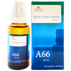 Allen A66 Lung Infections Drops