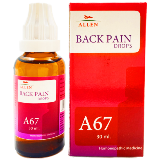 Allen A67 Back Pain Drops