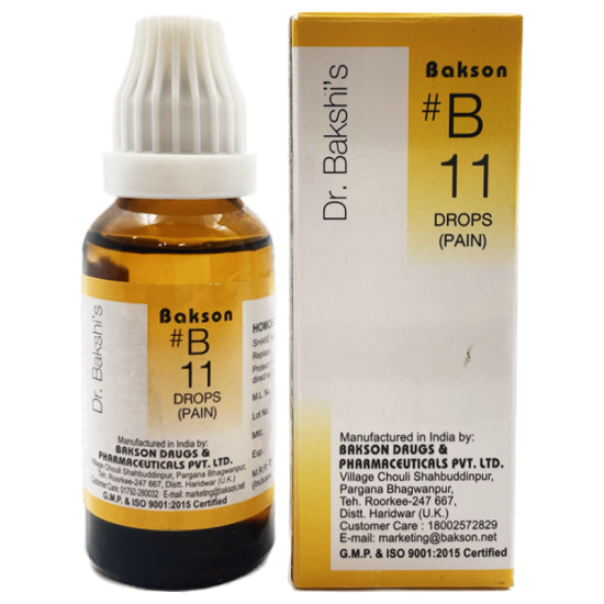 Bakson B11 Pain Drops