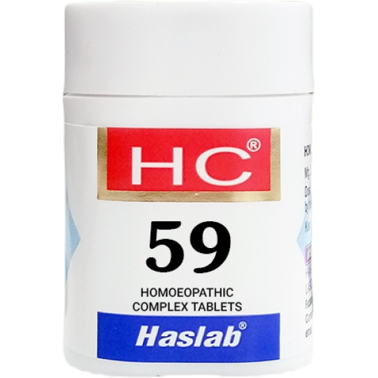 Haslab HC 59 Merc. Bin Iod Complex Tablet