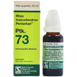 Willmar Schwabe Germany Rhus Tox Ptk 73 Drops