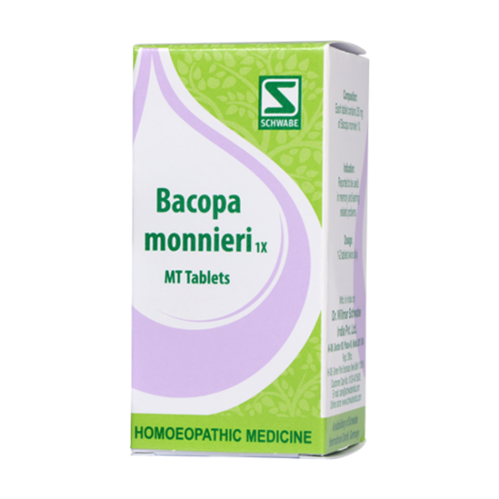 Willmar Schwabe India Bacopa Monnieri 1X MT Tablets