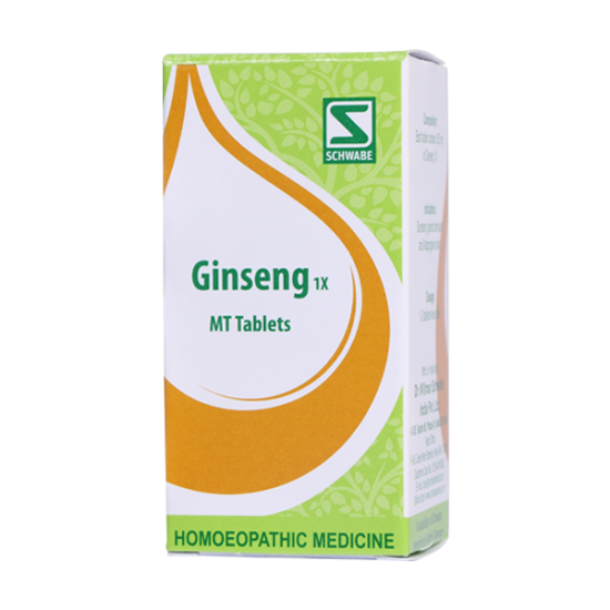 Willmar Schwabe India Ginseng 1X MT Tablets