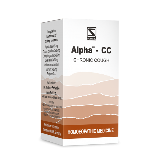 Willmar Schwabe India Alpha CC (Chronic Cough)