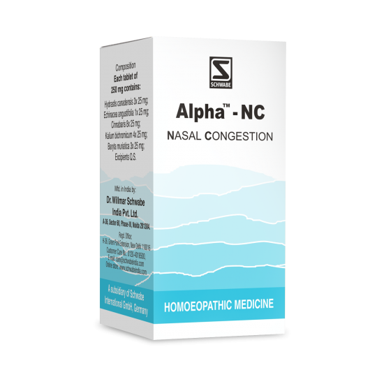 Willmar Schwabe India Alpha NC (Nasal Congestion)