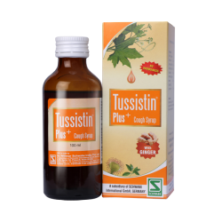 Willmar Schwabe India Tussistin Plus Ginger Cough Syrup