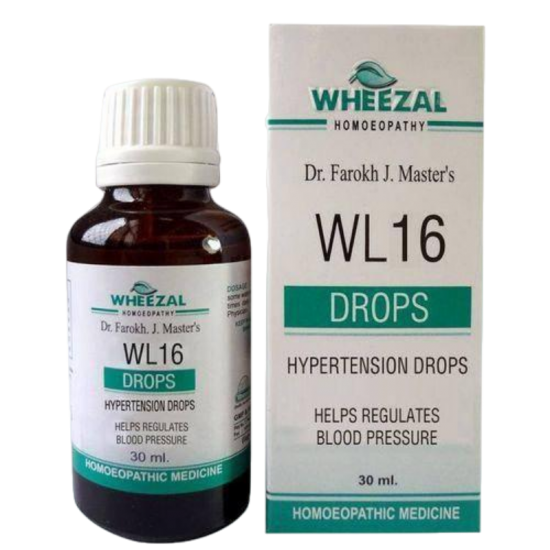 Wheezal WL-16 Hypertension Drops