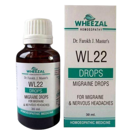 Wheezal WL-22 Migraine Drops