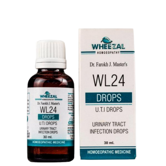 Wheezal WL-24 UTI Drops