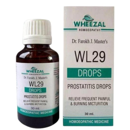 Wheezal WL-29 Prostatitis Drops