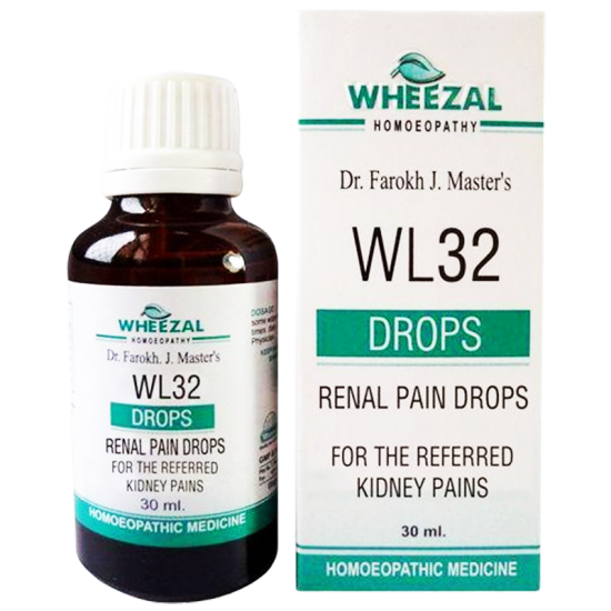 Wheezal WL-32 Renal Pain Drops