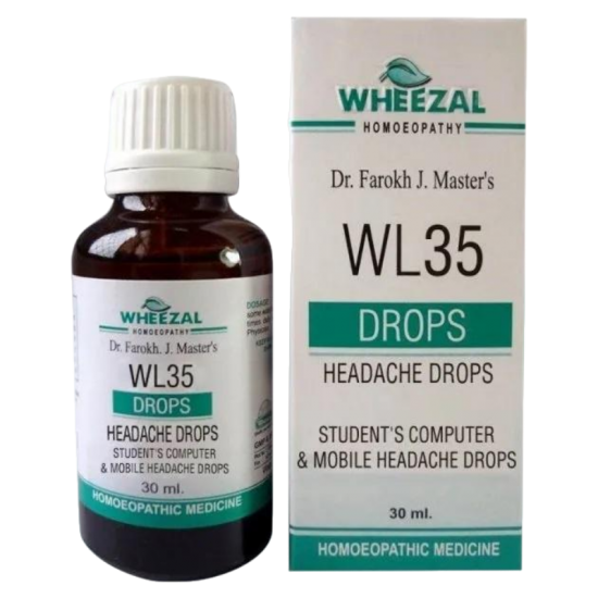 Wheezal WL-35 Student's Headache Drops