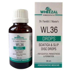 Wheezal WL-36 Sciatica And Slip Disc Drops