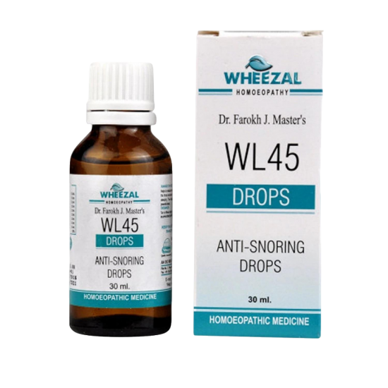 Wheezal WL-45 Anti Snoring Drops