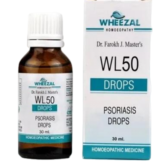 Wheezal WL-50 Psoriasis Drops