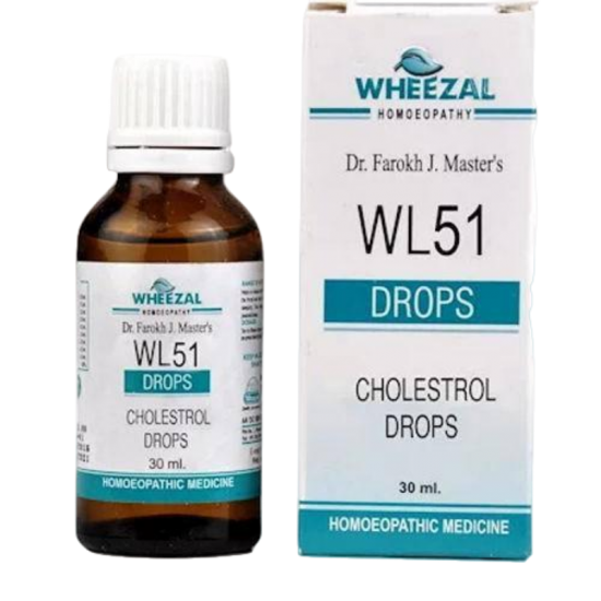 Wheezal WL-51 Cholestrol Drops