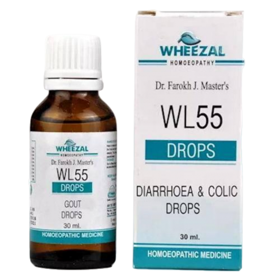 Wheezal WL-55 Diarrhoea & Colic Drops