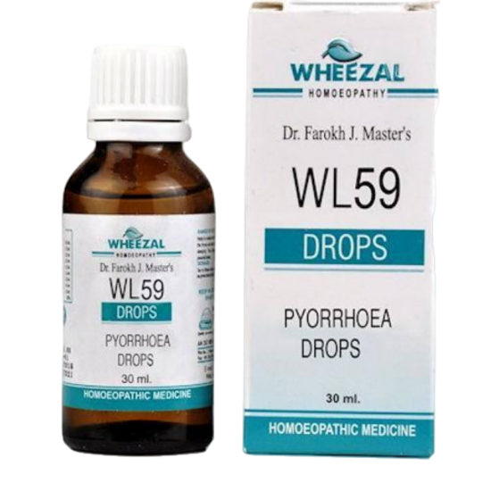 Wheezal WL-59 Pyorrhoea Drops